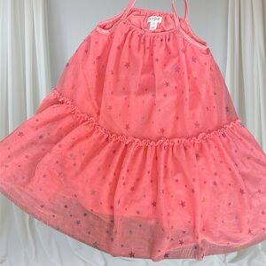 Cat & Jack Pink Dress with Star Accents